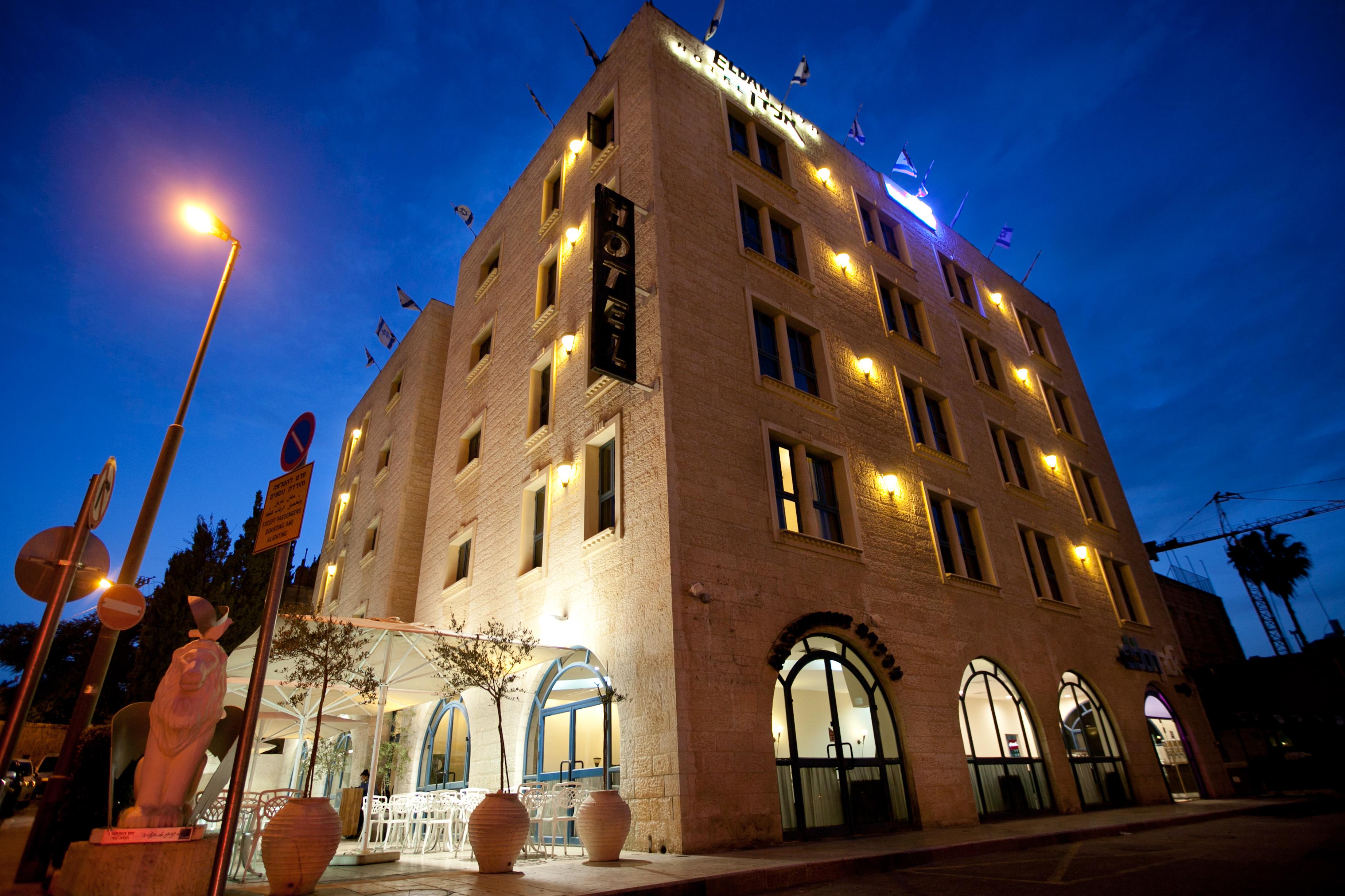 Eldan Hotel Jeruzalém Exteriér fotografie