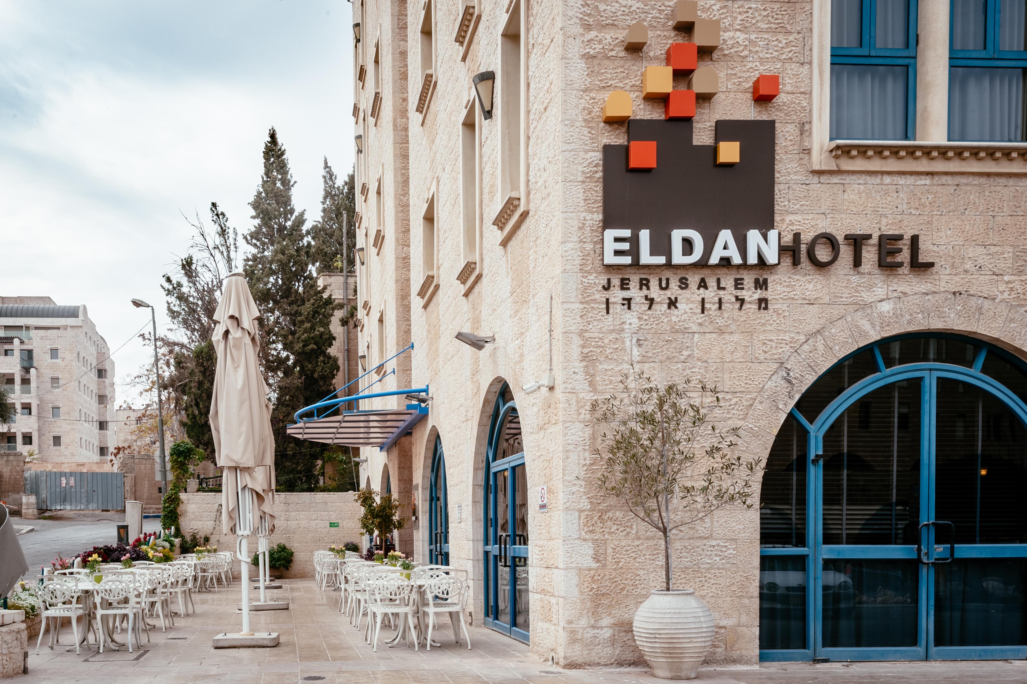 Eldan Hotel Jeruzalém Exteriér fotografie